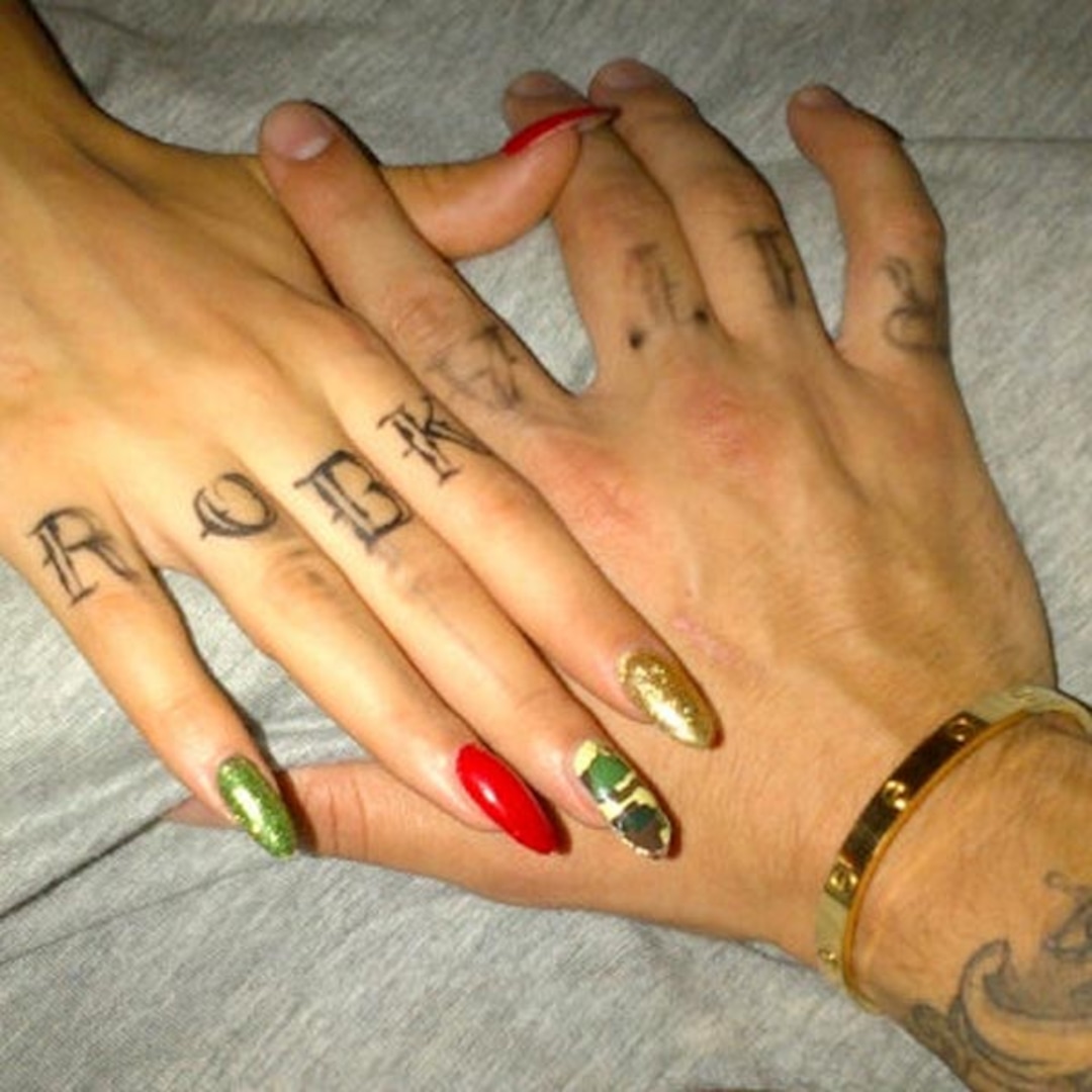 Rob Kardashian Shows Off New Rita Ora Tattoo—but Is It Real? 